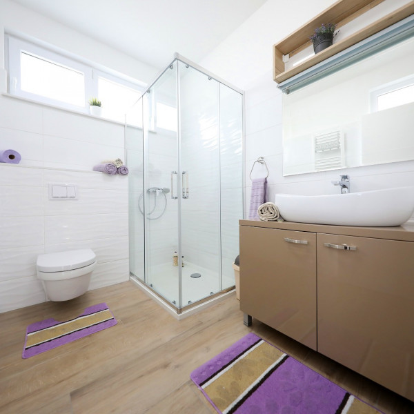 Bathroom / WC, Villa Immortelle, Villa Immortelle, Rovanjska - Croatia, with pool and sunset view Jasenice